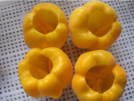 ऑर्गेनिक IQF फ्रोजन पीली मीठी बेल पेपर स्ट्रिप्स स्लाइस डाइस क्यूब्स फ्रीजिंग स्वस्थ प्राकृतिक चीनी