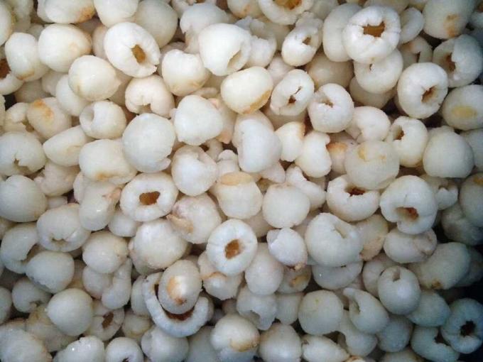 Sinocharm BRC एक अनुमोदित IQF जमे हुए उत्पाद फल छील लीची अच्छी कीमत सबसे अच्छी कीमत लीची थोक जमे हुए जैविक लीची 1