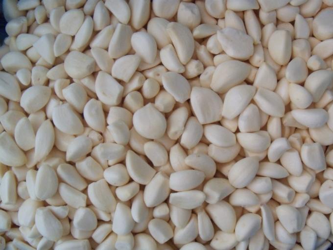 गर्म उत्पाद फैक्टरी मूल्य सफेद रंग बीआरसी एचएसीसीपी प्रमाण पत्र जमे हुए सब्जियां आईक्यूएफ जैविक लहसुन 1