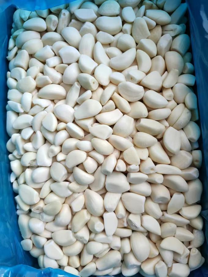 गर्म उत्पाद फैक्टरी मूल्य सफेद रंग बीआरसी एचएसीसीपी प्रमाण पत्र जमे हुए सब्जियां आईक्यूएफ जैविक लहसुन 0