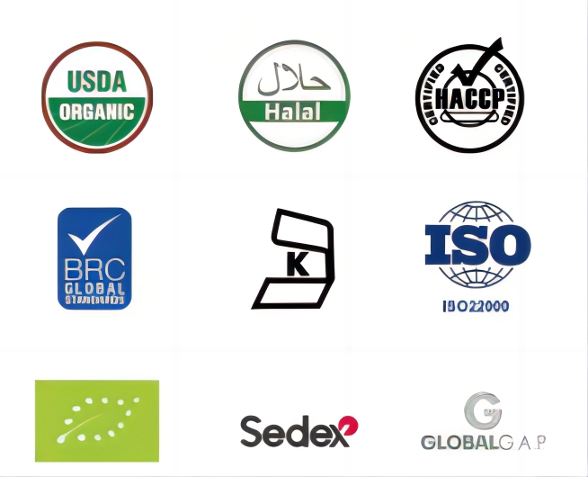 गर्म उत्पाद फैक्टरी मूल्य सफेद रंग बीआरसी एचएसीसीपी प्रमाण पत्र जमे हुए सब्जियां आईक्यूएफ जैविक लहसुन 6