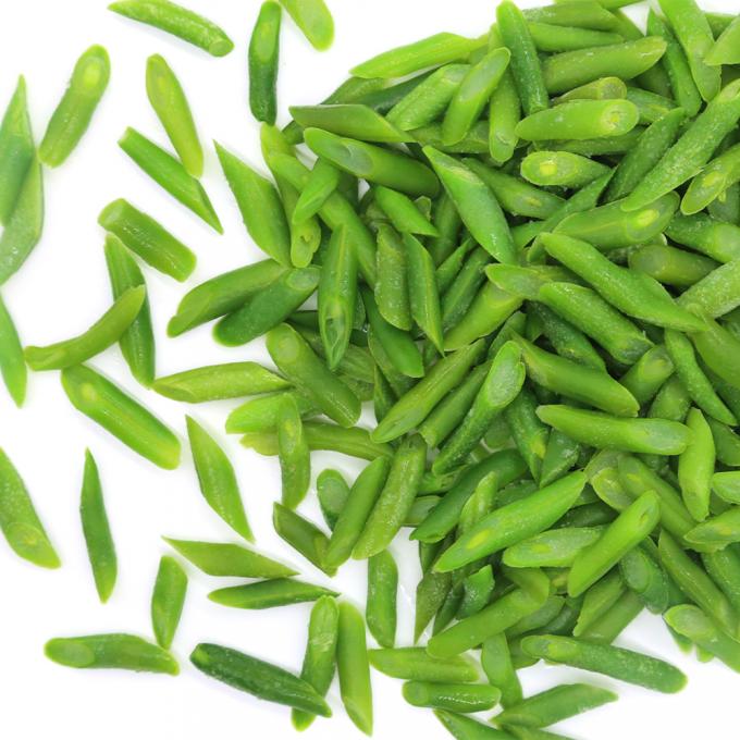 चीन फैक्टरी सीधे बिक्री जमे हुए सब्जी IQF जमे हुए हरी बीन्स कट OEM या ODM डिजाइन 1