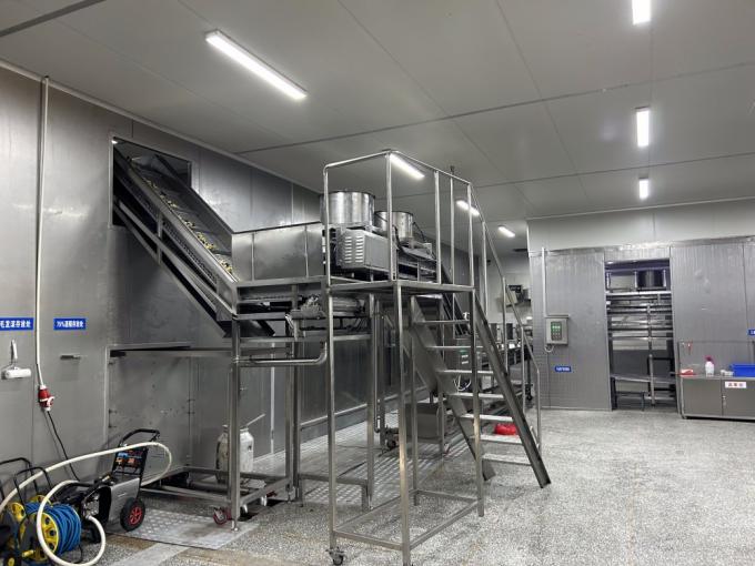 IQF चार जमे हुए सब्जियां हरी मटर और मीठे मकई के नाखून 8