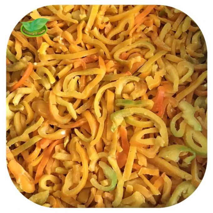 चीन आपूर्तिकर्ता IQF प्रसंस्करण थोक में जमे हुए लाल मीठे शिमला मिर्च के पासे जमे हुए सब्जियां 11