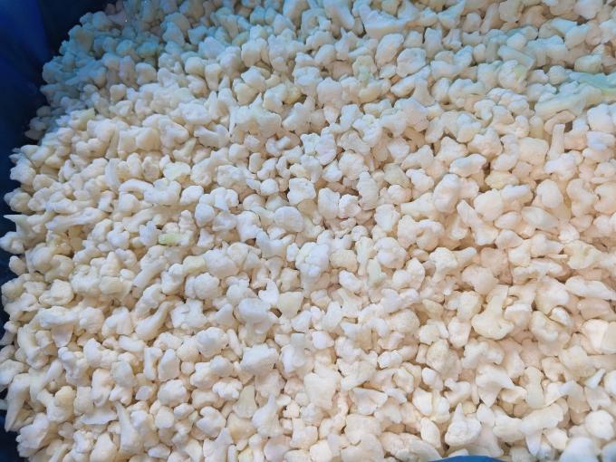 चीनी प्रीमियम फूलगोभी फैक्टरी मूल्य फूलगोभी एचएसीसीपी बीआरसी प्रमाणित प्राकृतिक स्वाद जैविक आईक्यूएफ जमे हुए फूलगोभी 1