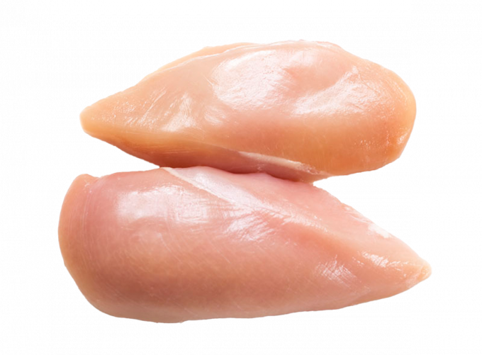 उच्च गुणवत्ता वाले जमे हुए अस्थिहीन चिकन स्तन निर्यात तैयार थोक पैकेजिंग में 1